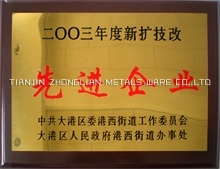 2003年度先进企业